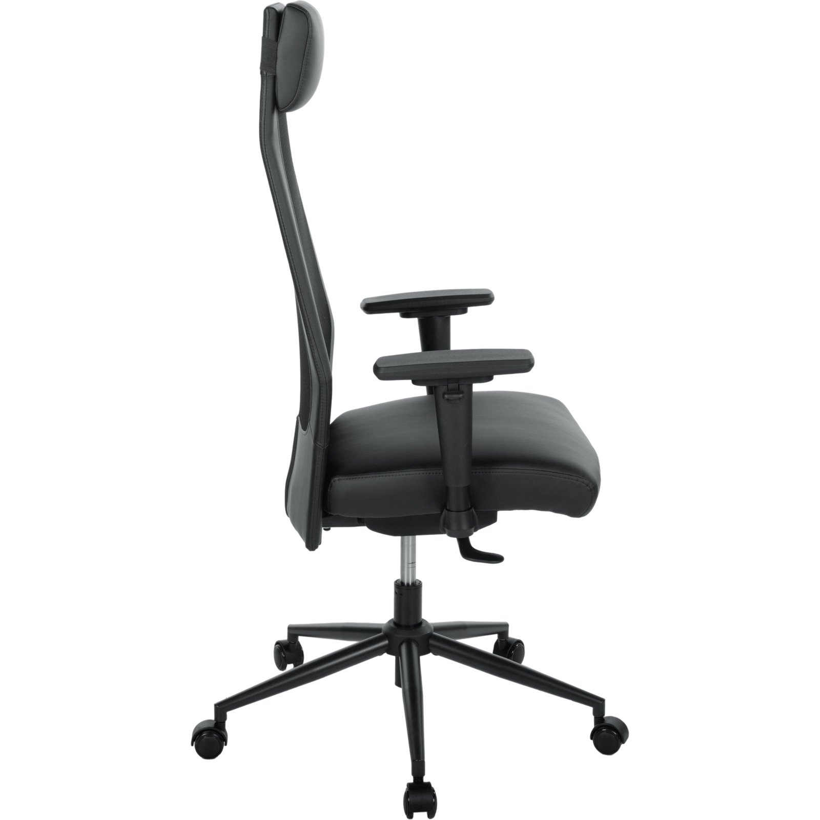 Bürostuhl Auerberg Netzstoff Kunstleder schwarz