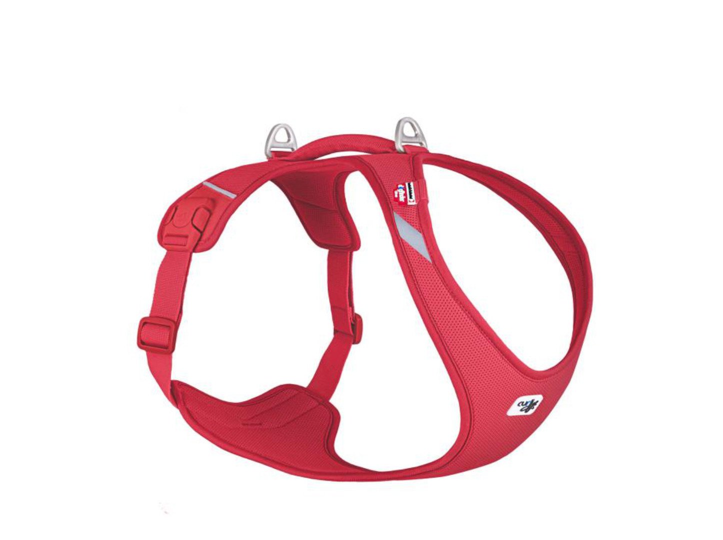 PEITORAL PARA CÃO CURLI NEW BELKA VERMELHO TAMANHO XL