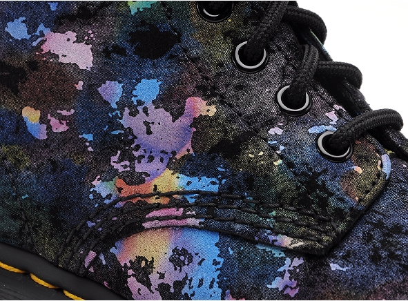 Dr martens boots bottine plates femme pascal tuti fruti multicolore