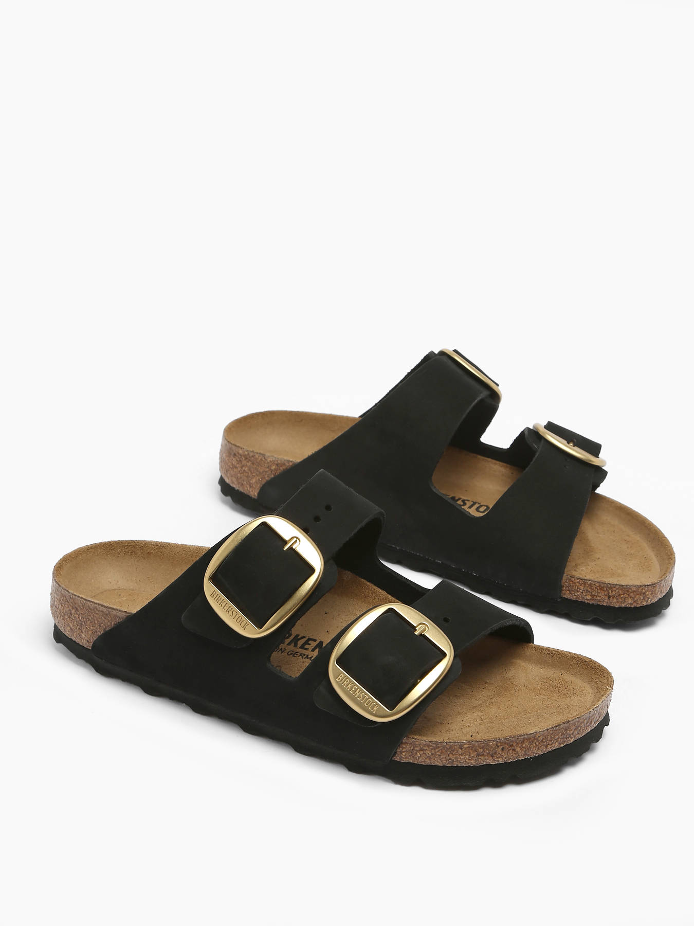 Mules Arizona Big Buckle en cuir BIRKENSTOCK