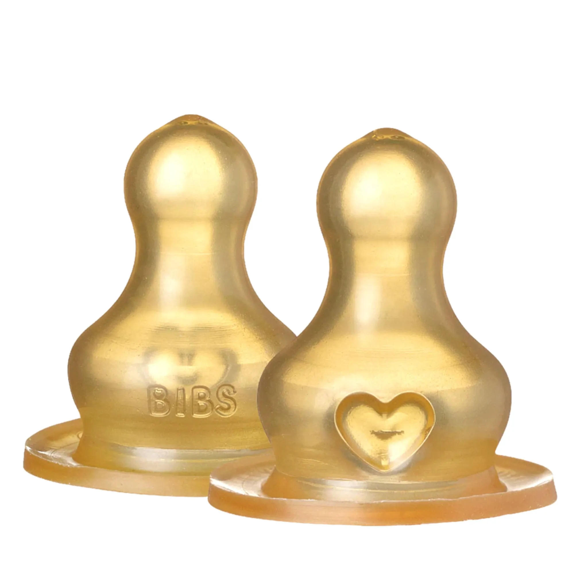 Bibs Tétine en Latex Paquet de 2 - Niveau Médium