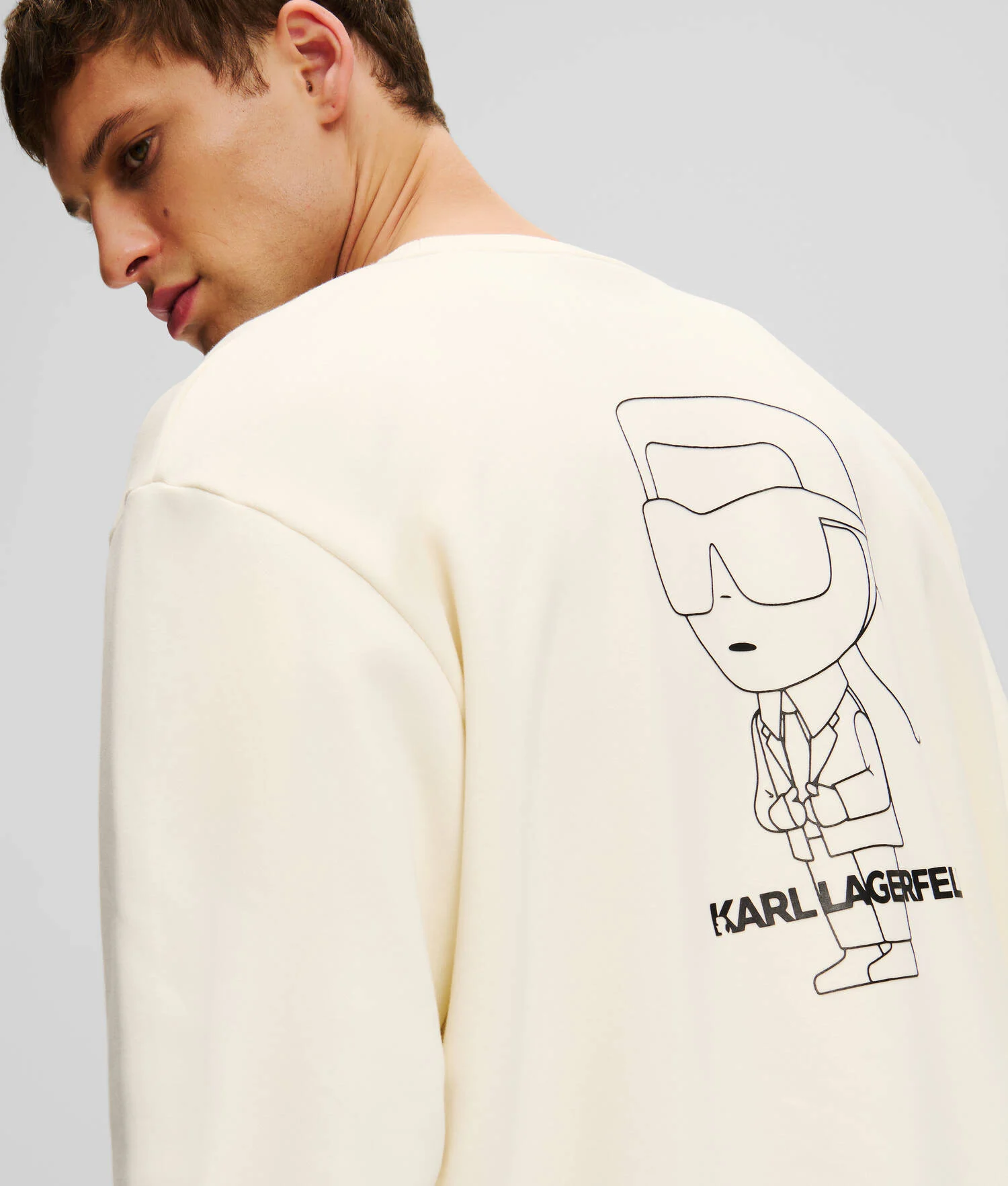 SWEAT-SHIRT À CONTOUR K/IKONIK KARL