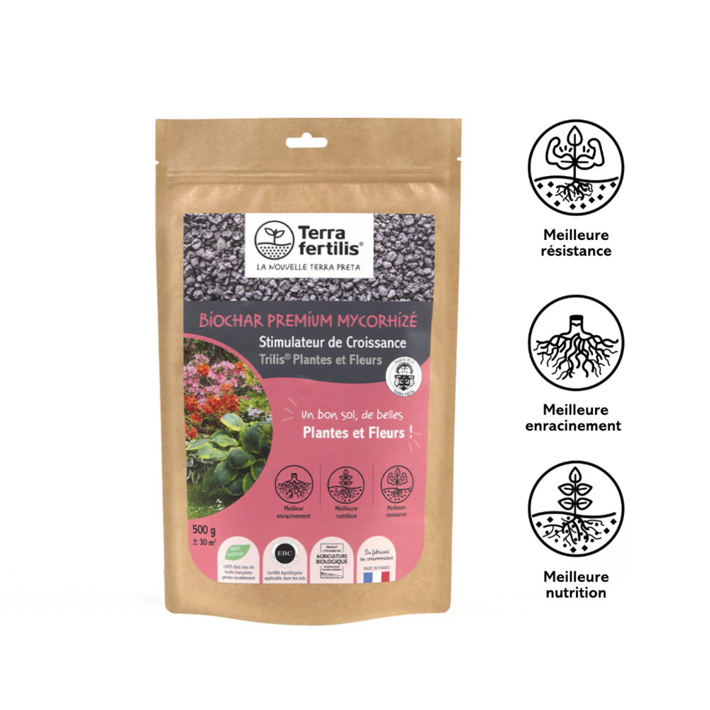 Fertilisant plantes et fleurs à base de mycorhizes - 500g