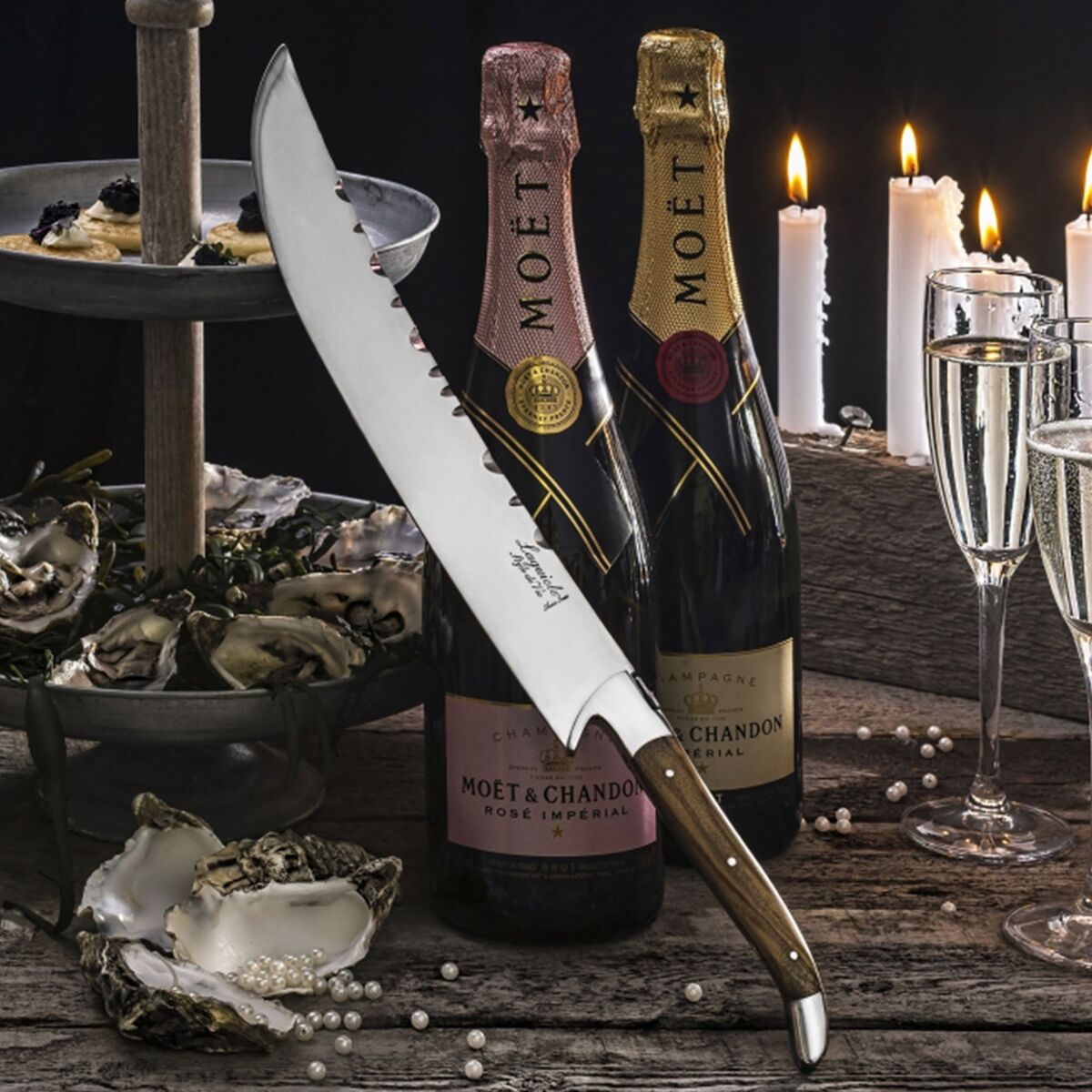 Laguiole Champagnesabel, oliventre