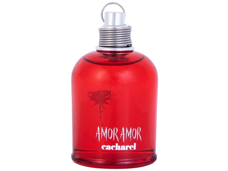 Cacharel Eau de Toilette Amor Amor 100 ml Damenparfum mit verspielten fruchtigen Noten und romantischen Blütenaromen