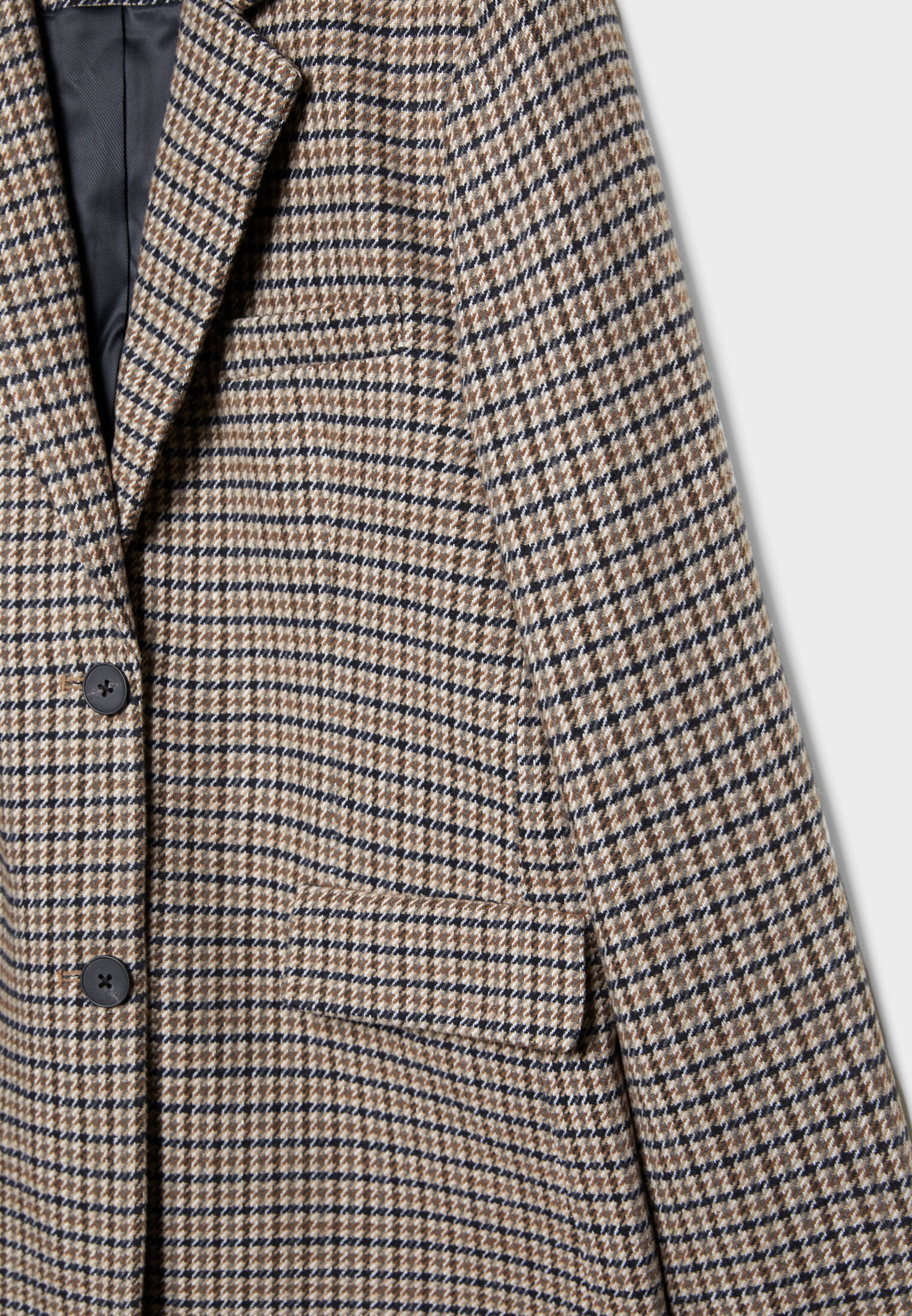 Blazer de tecido pesado