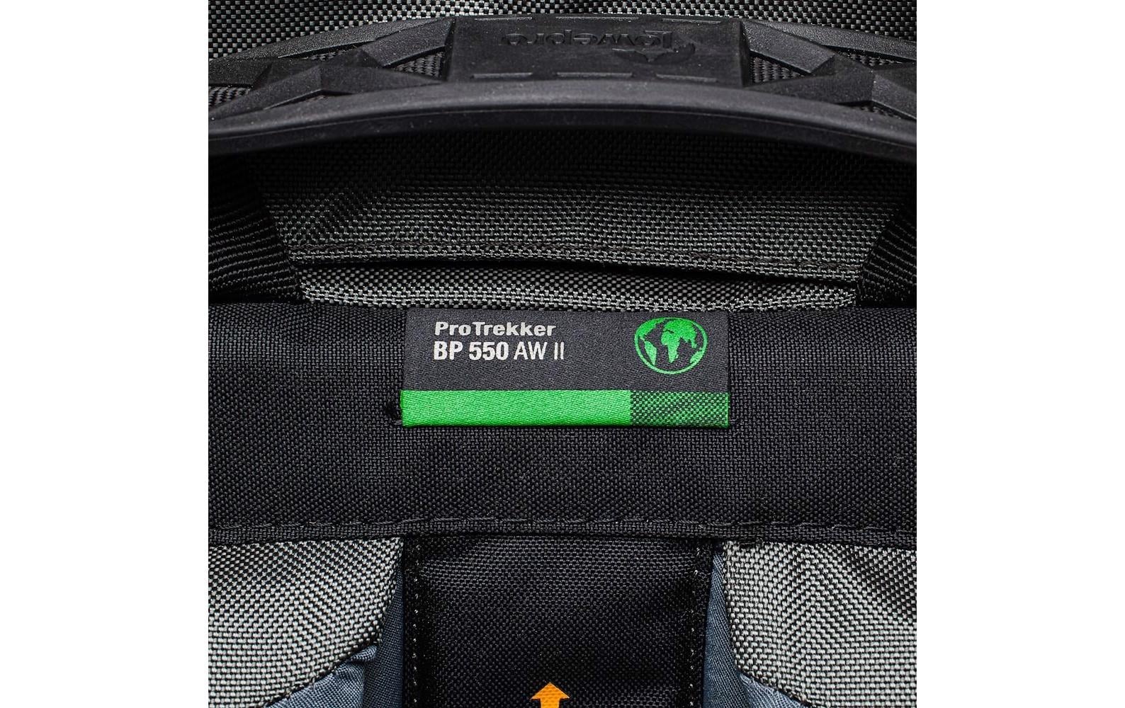 Fotorucksack Pro Trekker BP 550 AW II (GRL)<br>Profi-Fotografenrucksack, der die Ausrüstung im Handgepäckformat organisieren und schützen kann