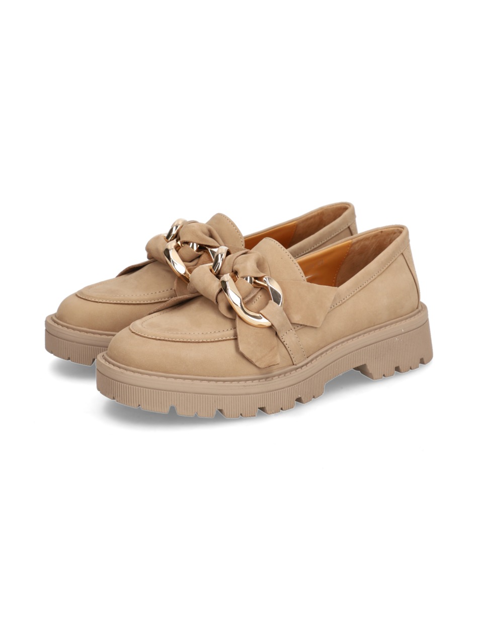 Veloursleder Slipper klassisch