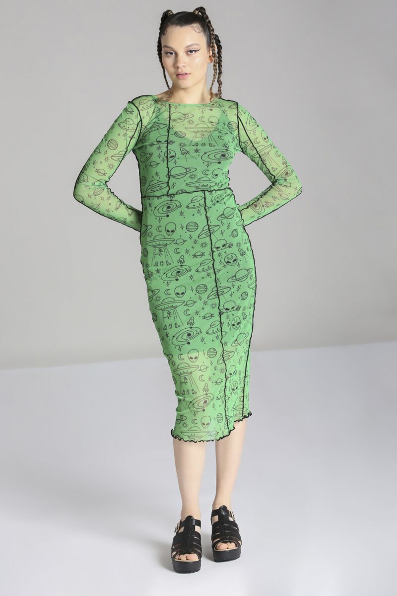 Scully Dress | Hell Bunny Robe longue