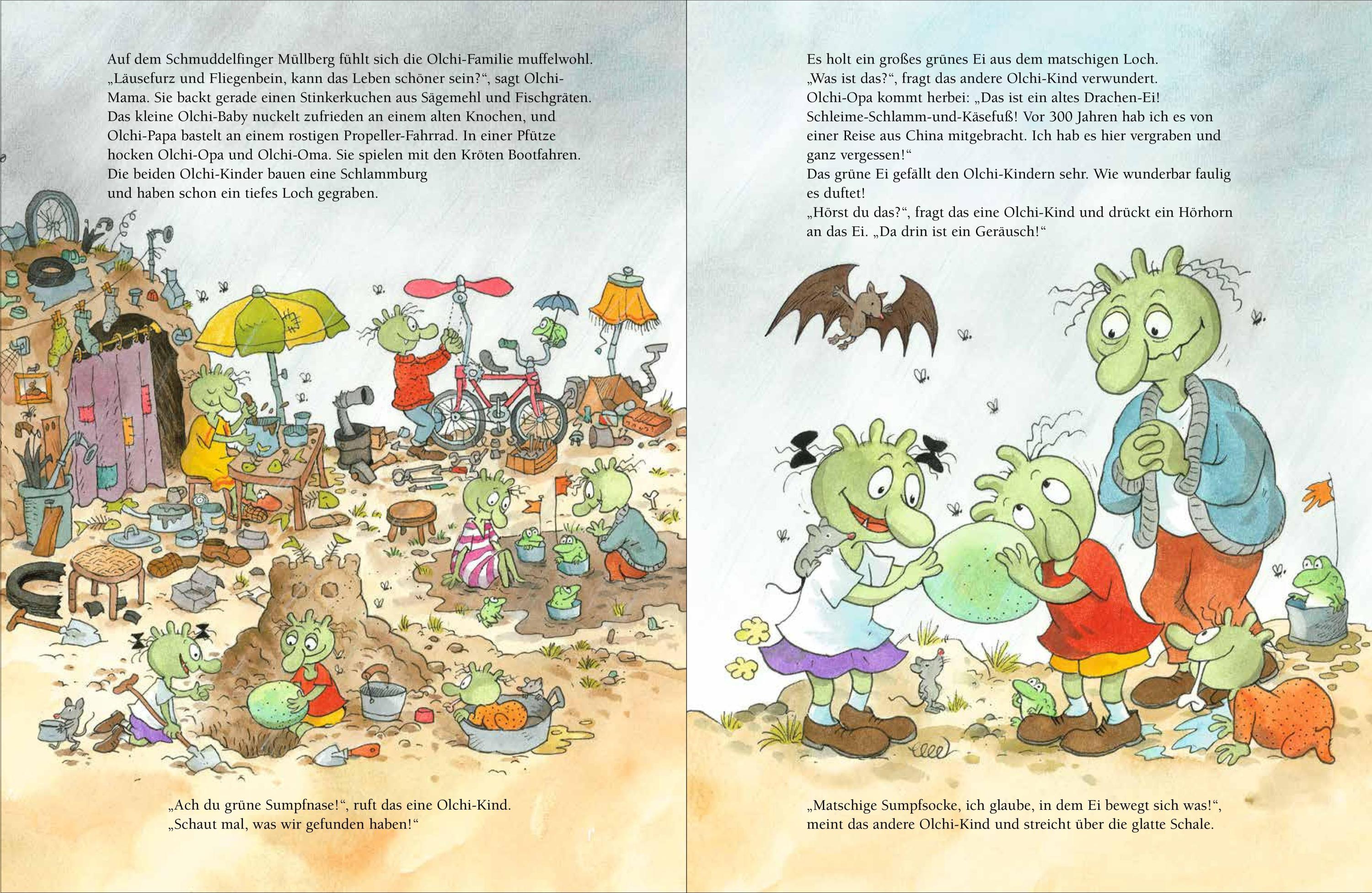 Die Olchis bekommen ein Haustier / Die Olchis Bd.6