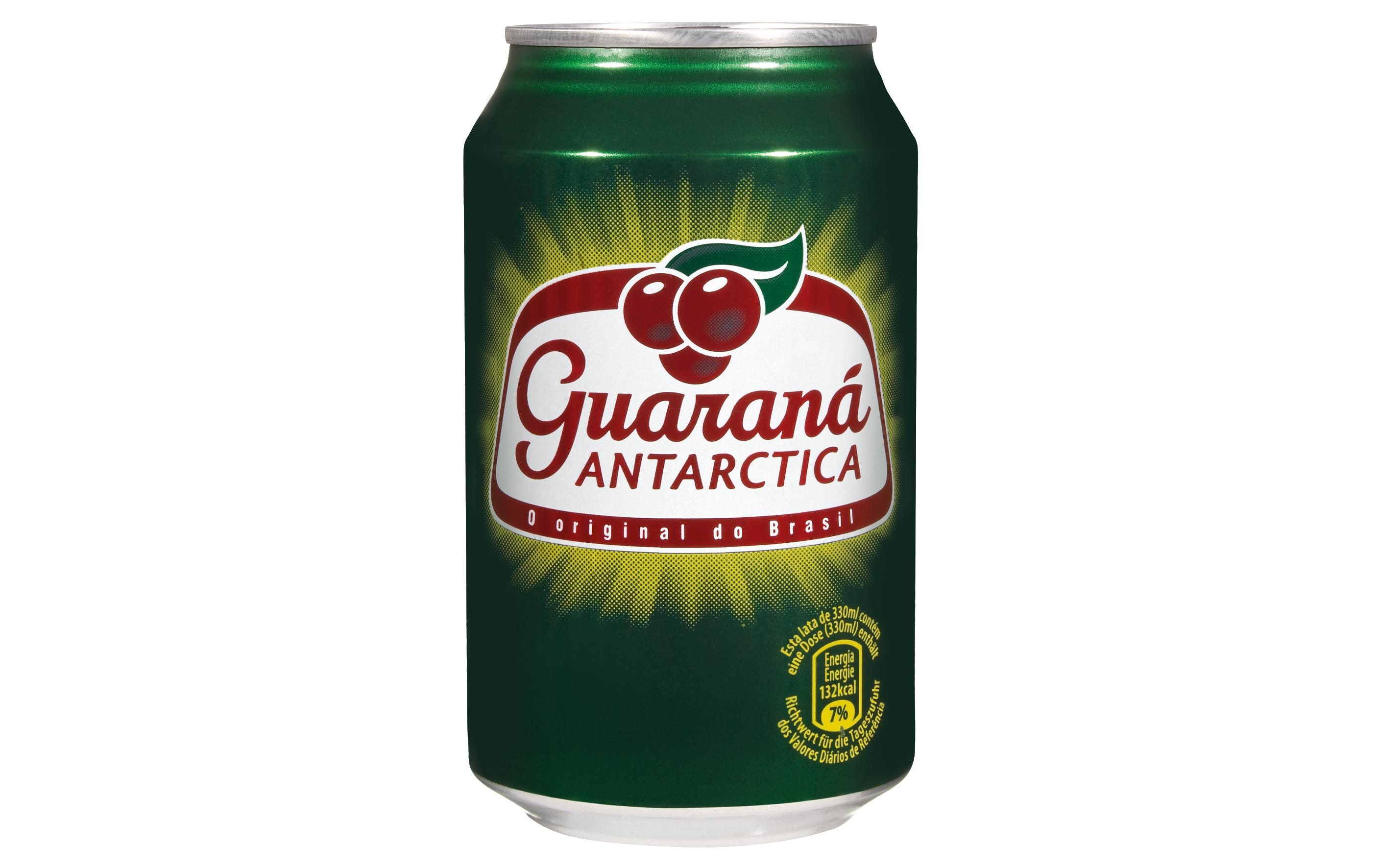 Guarana Antarctica 6 x 330 mlKoffeinhaltiges Erfrischungsgetränk mit Guarana