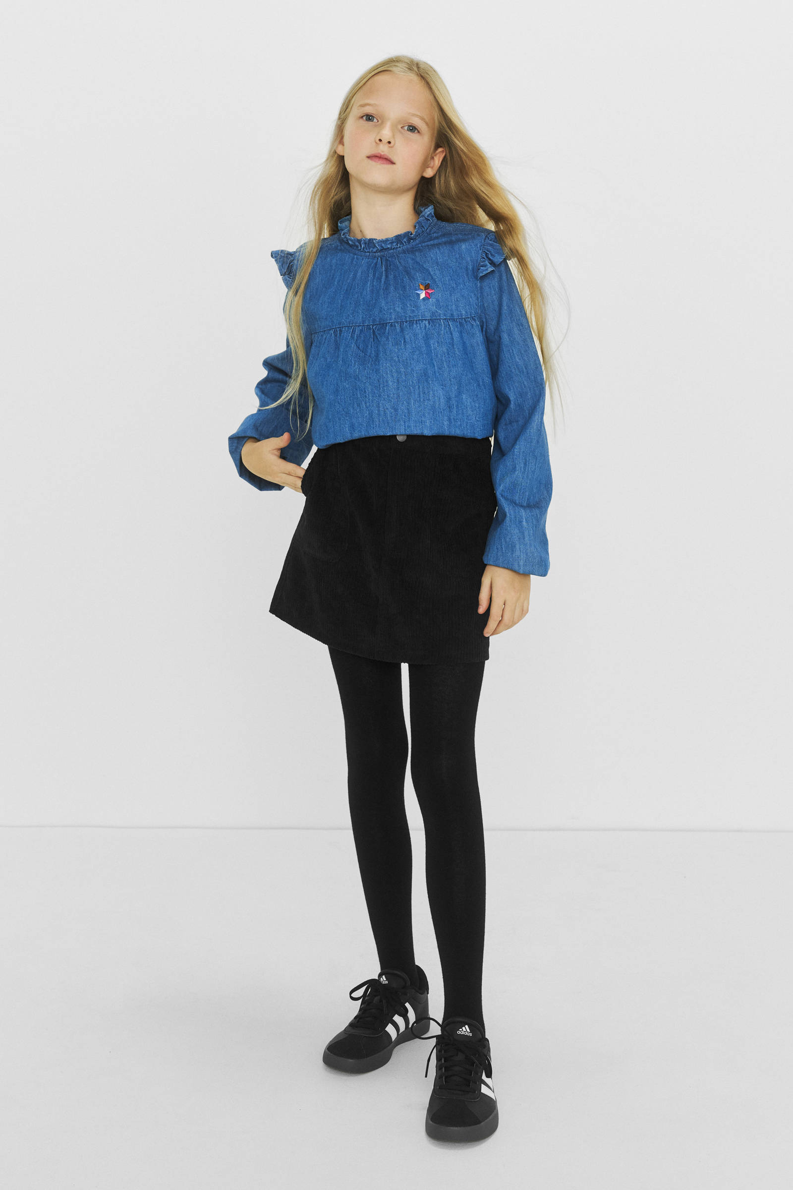 Me & My Monkey corduroy rok Rogan zwart