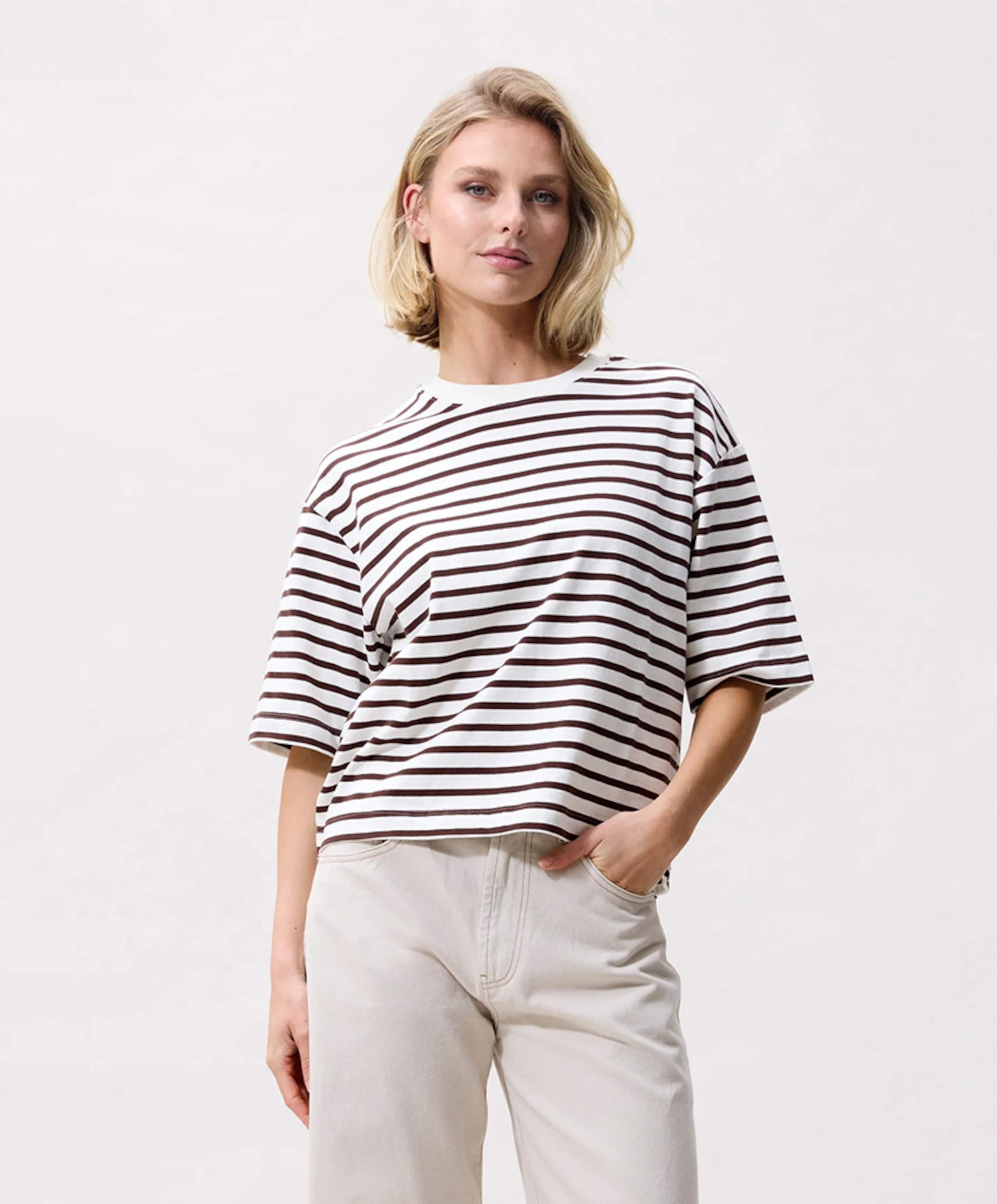 Catwalk  Junkie Dames T-shirt ecru