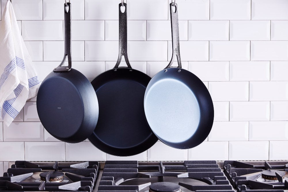 Black Steel koekenpan