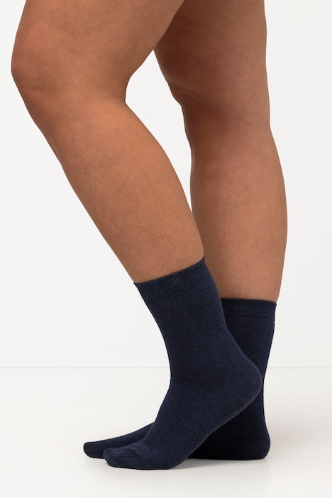 Socken, meliert, Halbschaft