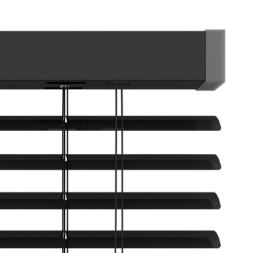 KARWEI aluminium jaloezie 50 mm matzwart (kleurnr. 320) 120x180 cm (bxh)
