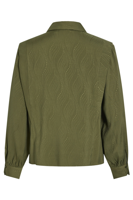 Vila groene dames blouse