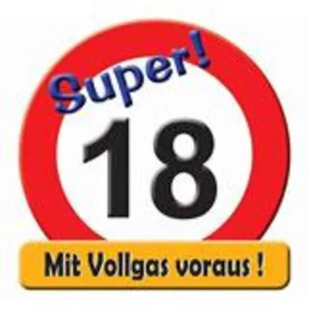 Udo Schmidt Riesenschild Super! 18 - Mit Vollgas voraus!