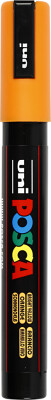 Posca Tusch - Nr. Pc-5M - Tykkelse 2,5 MM - Orange