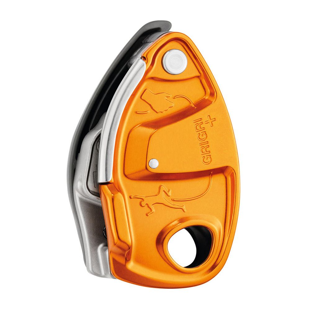 Petzl GRIGRI + - Assureur-descendeur orange
