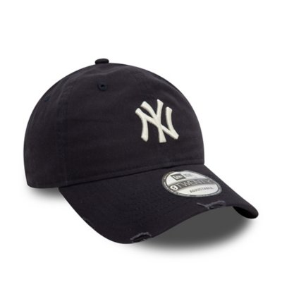 Casquette homme 9Twenty Adjustable New York Yankees Distressed BLEU NEW ERA