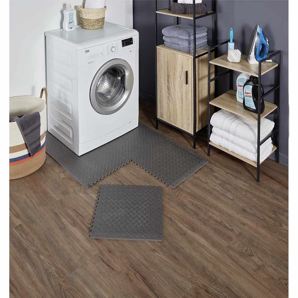 Tapis de sol multiusage noir x6