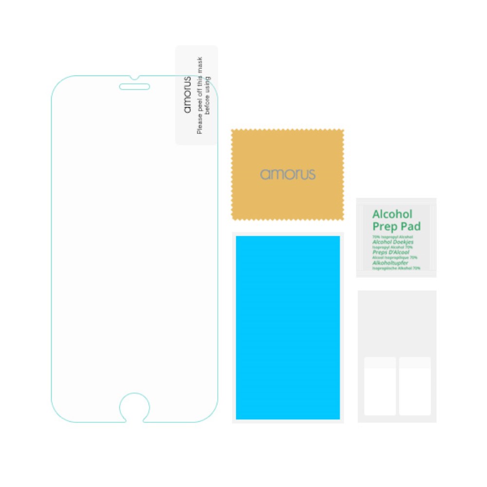 iPhone SE (2022/2020) / 8 / 7 / 6S Panzer Glas Displayschutz Case Friendly