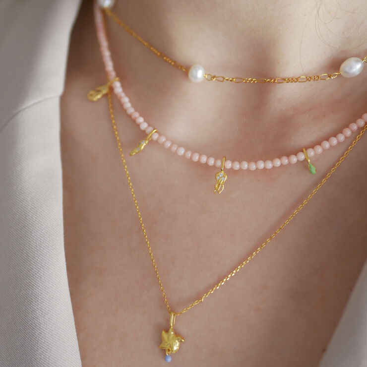 ENAMEL Copenhagen Necklace, Brielle Figaro/pearl