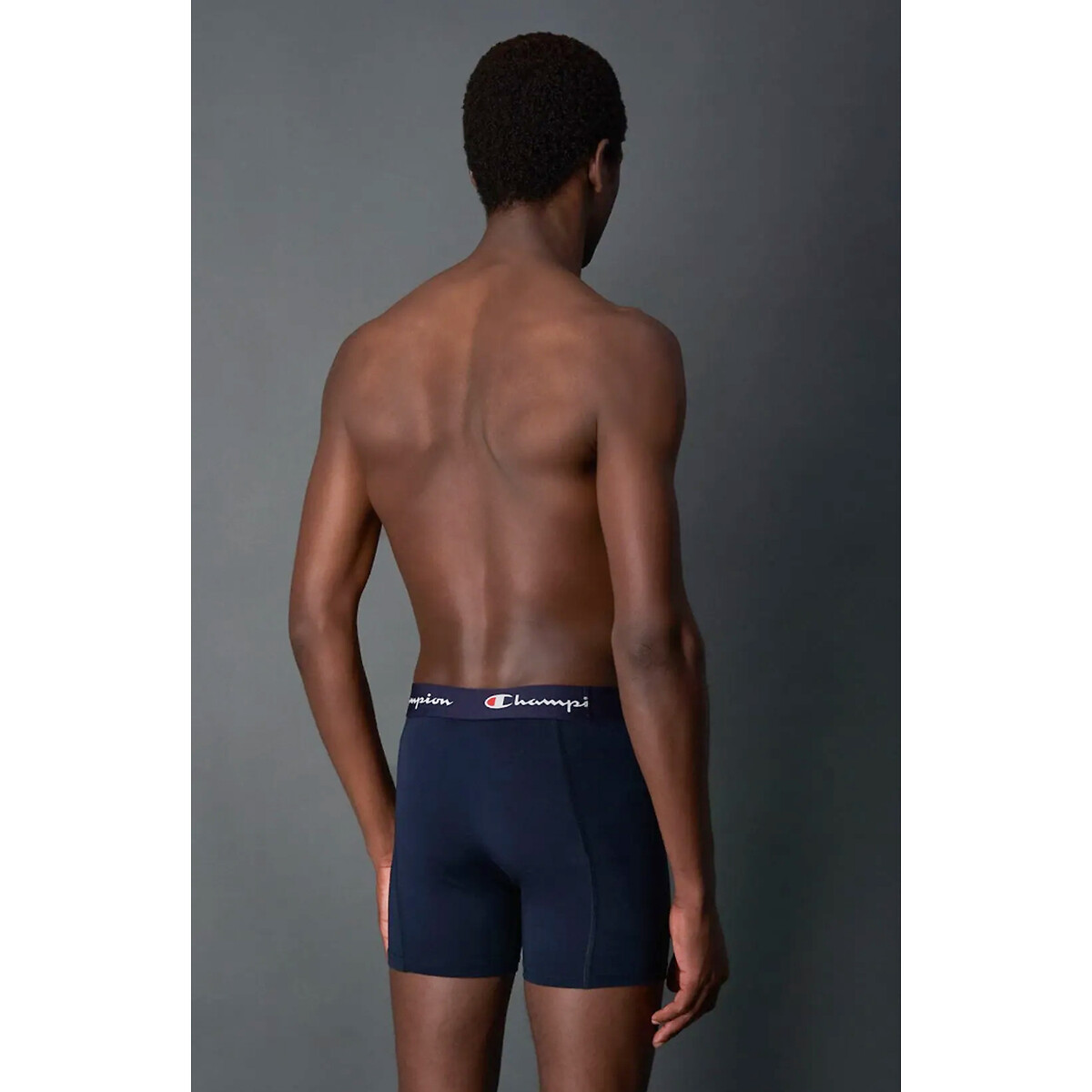 CHAMPION<br>Conjunto de 2 cuecas boxer básicas lisas