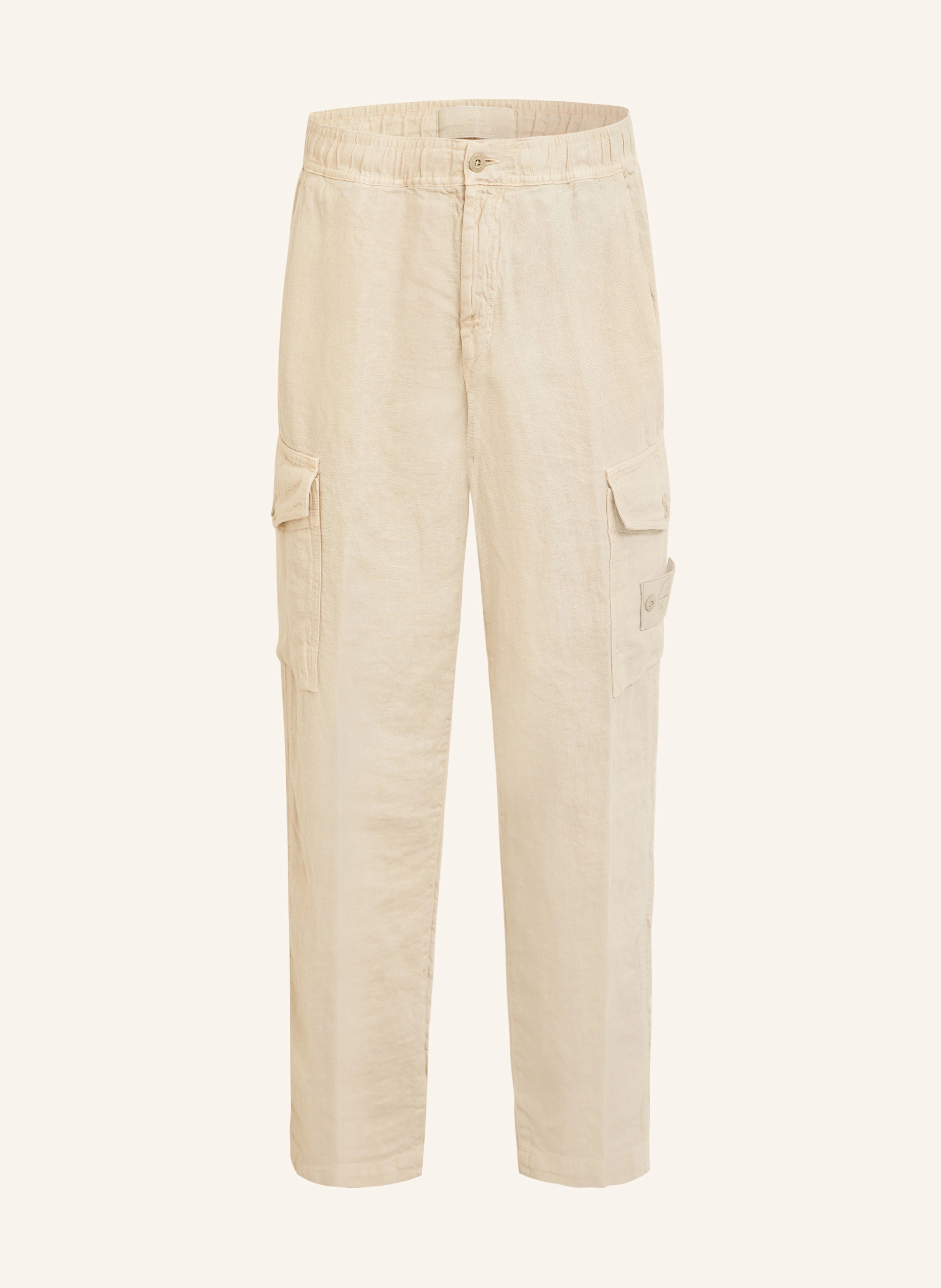 STONE ISLAND Cargohose GHOST Regular Fit aus Leinen