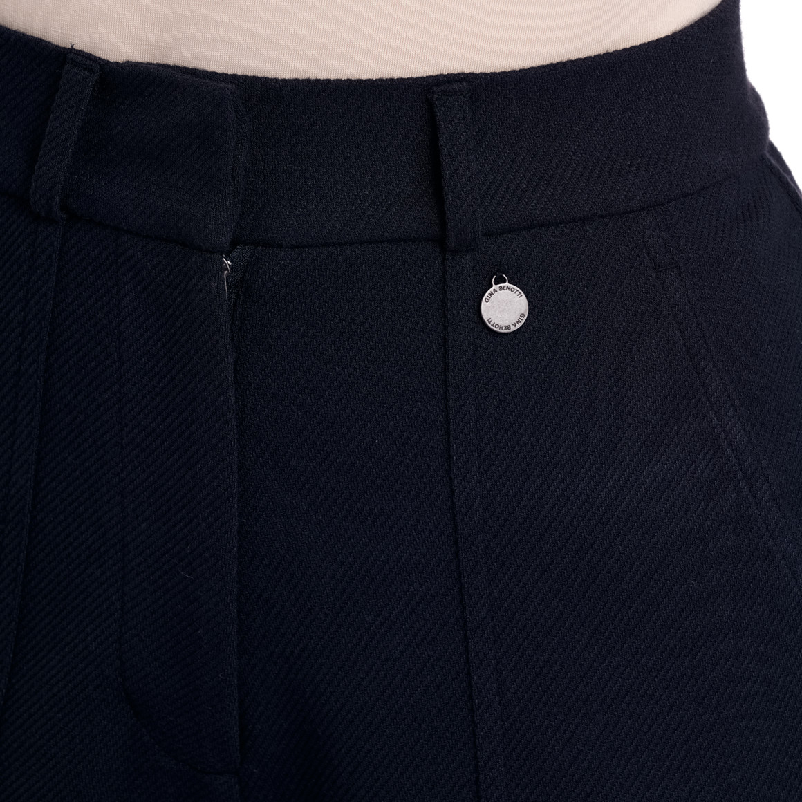 Gina Benotti Damen Hose mit Viskose dunkelblau