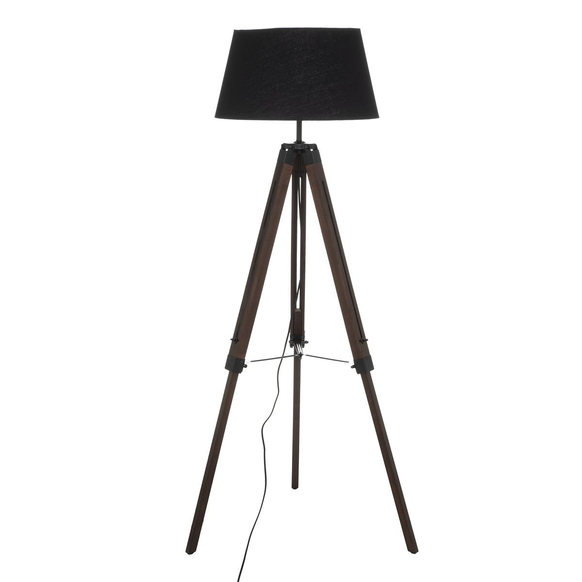LAMPADAIRE TREPIED YOEN NOIR H.145CM