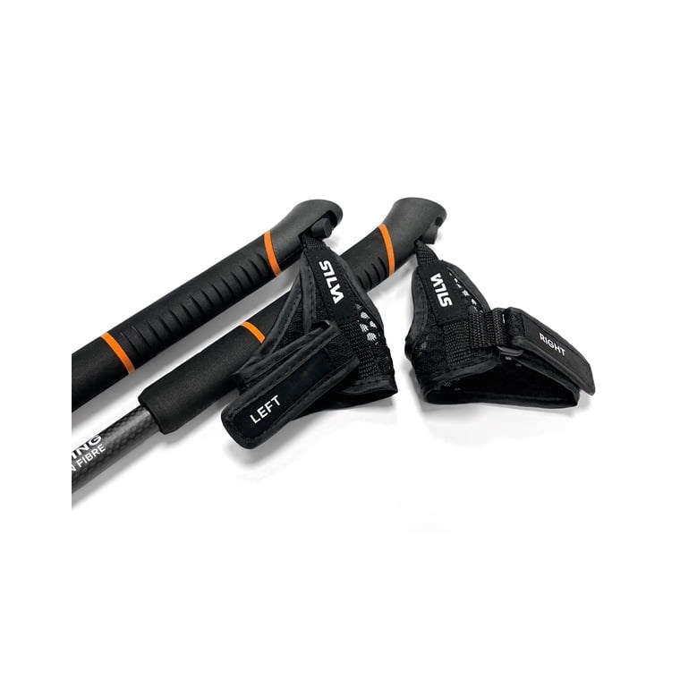 Silva Running Poles Carbon Adjust 120-140Cm