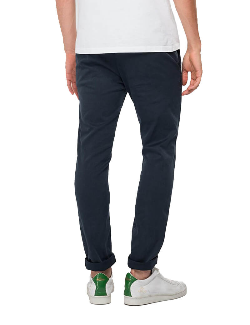 REPLAY PANTALON HOMME ZEUMAR BLEU