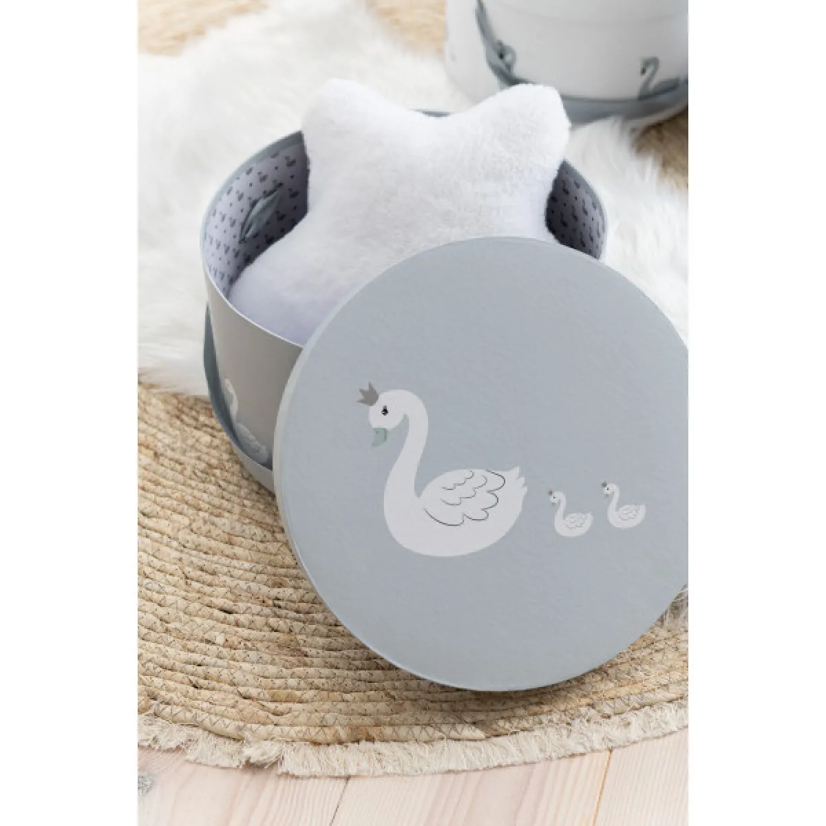 DansMaMaison Set de 3 Boîte Cygne Papier