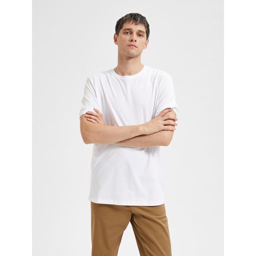 Selected Homme Aspen T-shirt, Bright White, XL