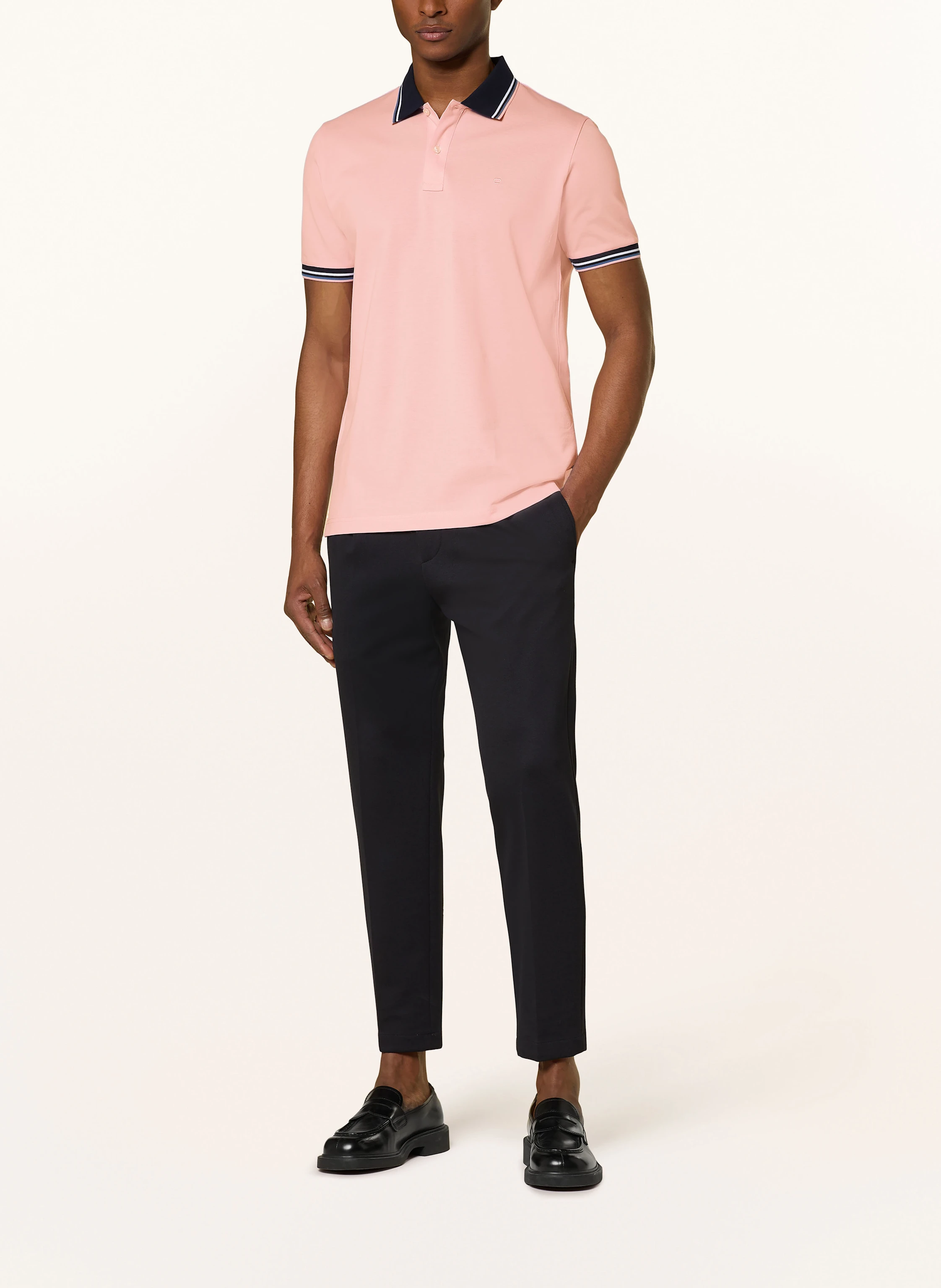 OLYMP Piqué-Poloshirt Casual Fit