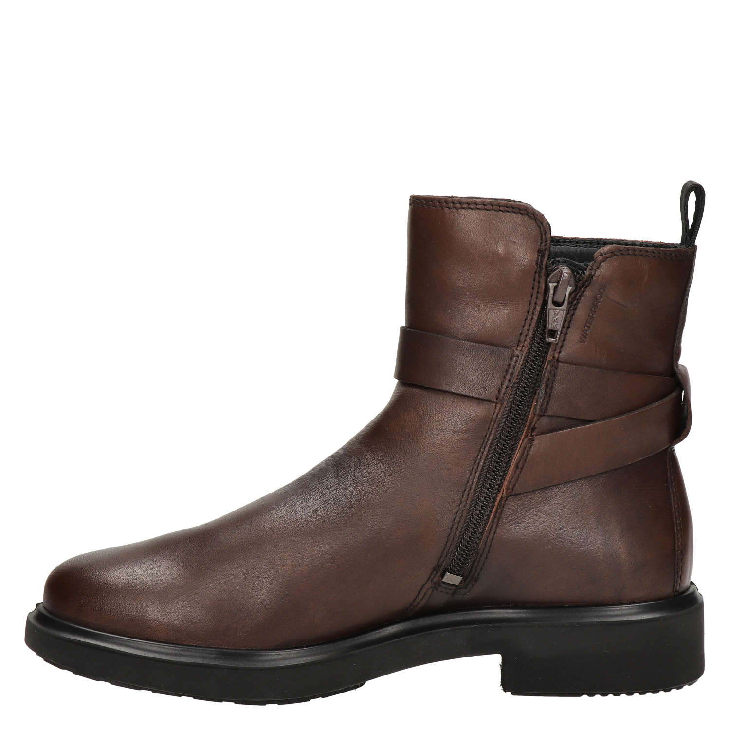 Metropole Amsterdam dames enkelboot Ecco Bruin
