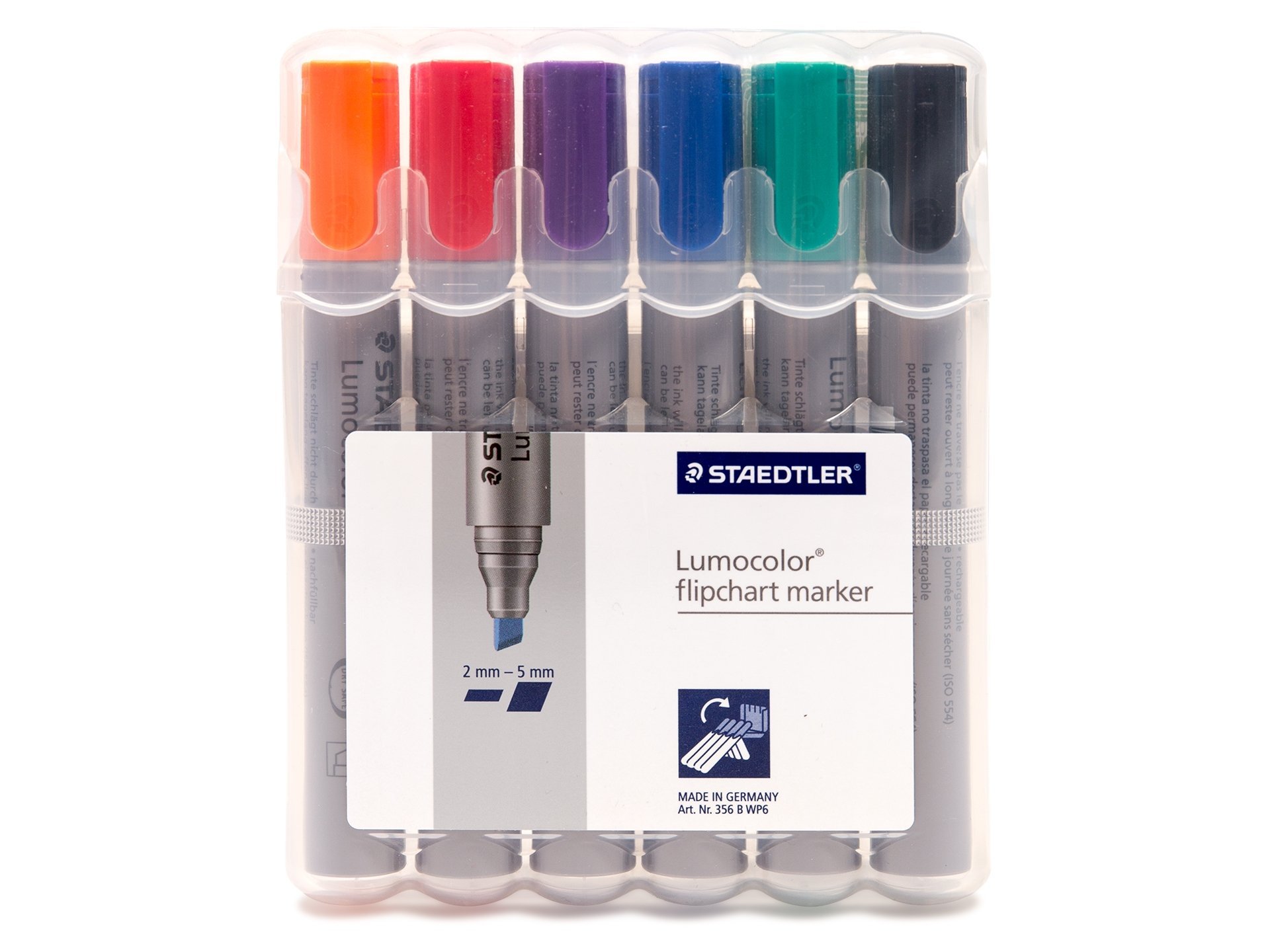 Staedtler Flipchartmarker Lumocolor, Keilspitze