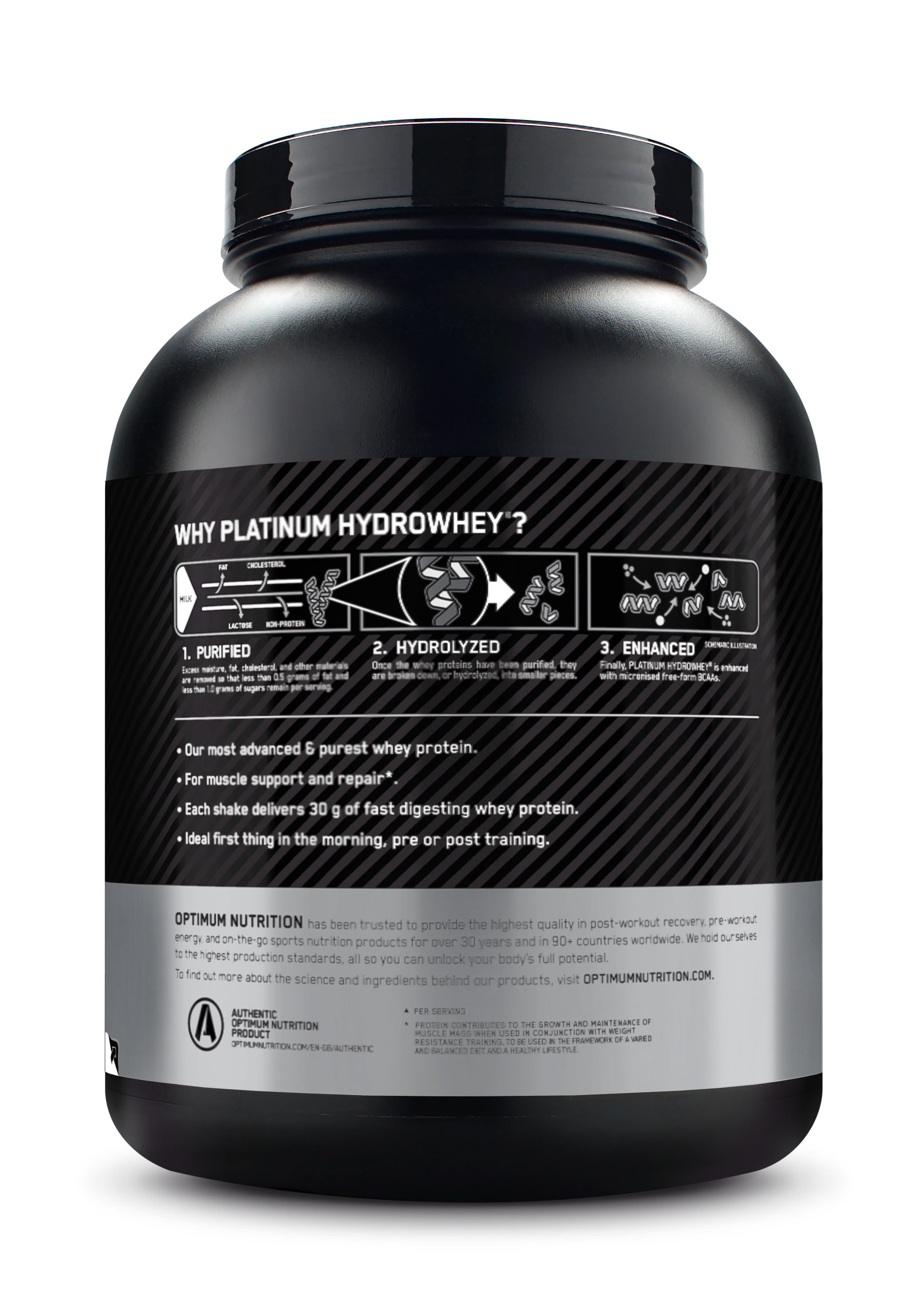 Optimum Nutrition HydroWhey Protein 1623 g Vanilla