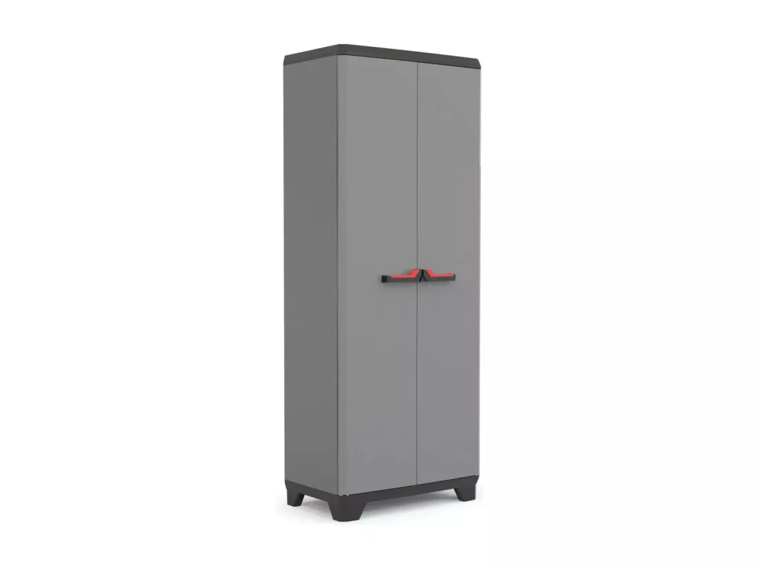 Armoire de rangement polyvalente Stilo Gris et noir 173 cm