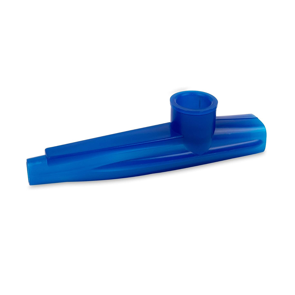Kazoo Musik Instrument Membranophon Ansingtrommel Effektinstrument - Blau