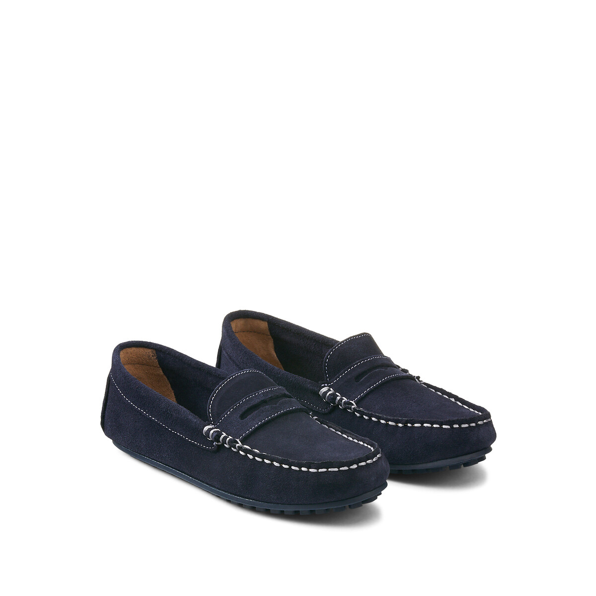 COLEÇÃO LA REDOUTE<br>Mocassins em vermelho