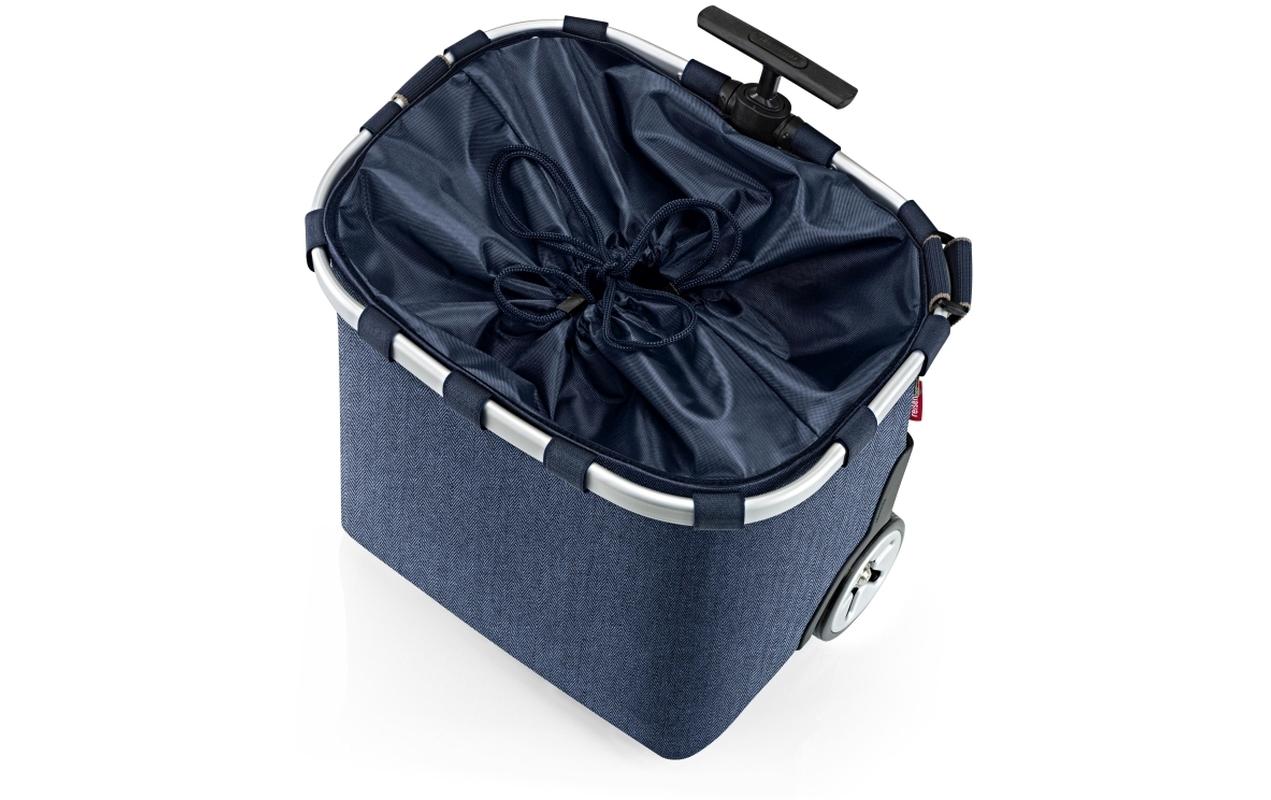 Einkaufstrolley Carrycruiser Herringbone Dark Blue<br>Einkaufstasche mit Kühlfunktion
