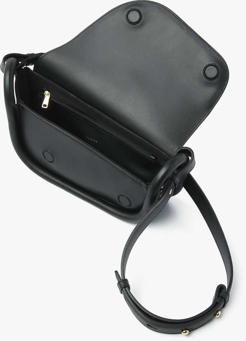 zwarte nubikk handtas bobby bag ii