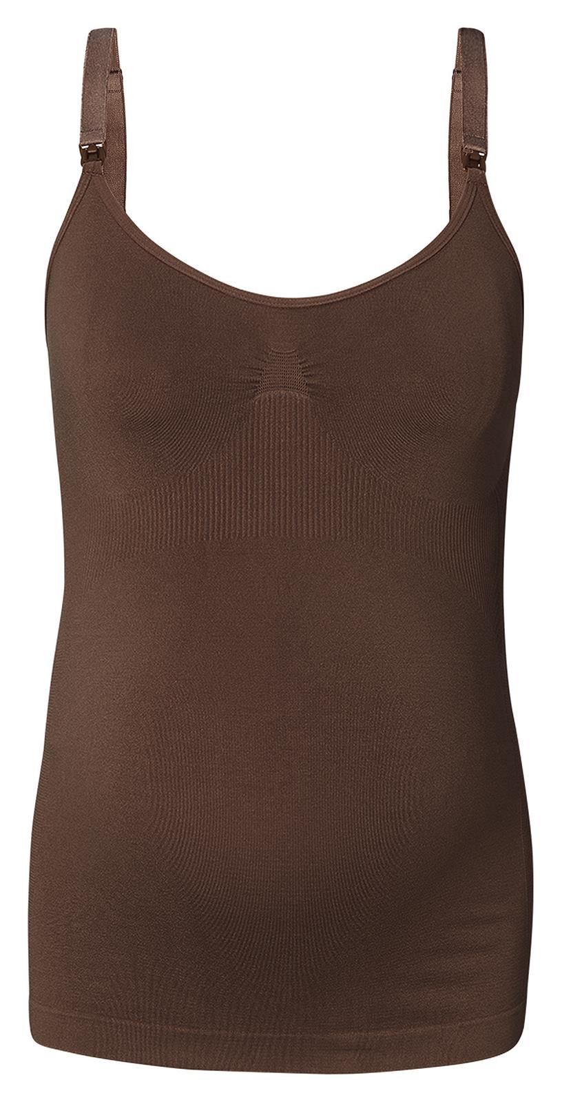 Noppies Maternity Voedingstop Evi Sensil Breeze - Coffee Bean