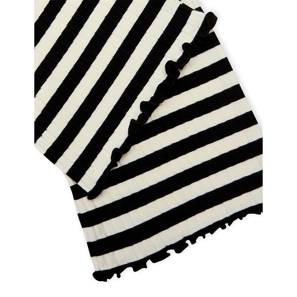 5x5 Classic Stripe Lala Leggings Black/Vanilla Ice