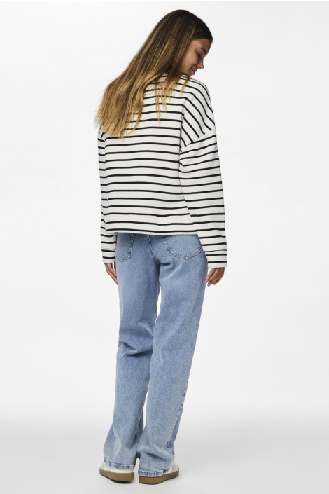 Pieces witte dames sweater
