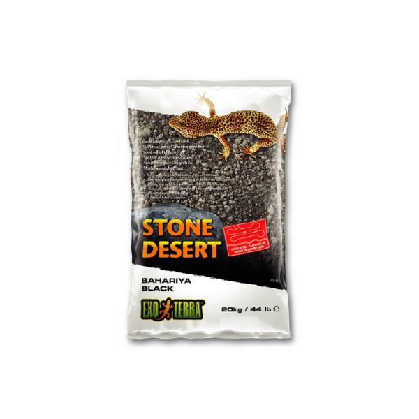 Exo Terra Substrato Stone Desert Bahariya Black 20 kg
