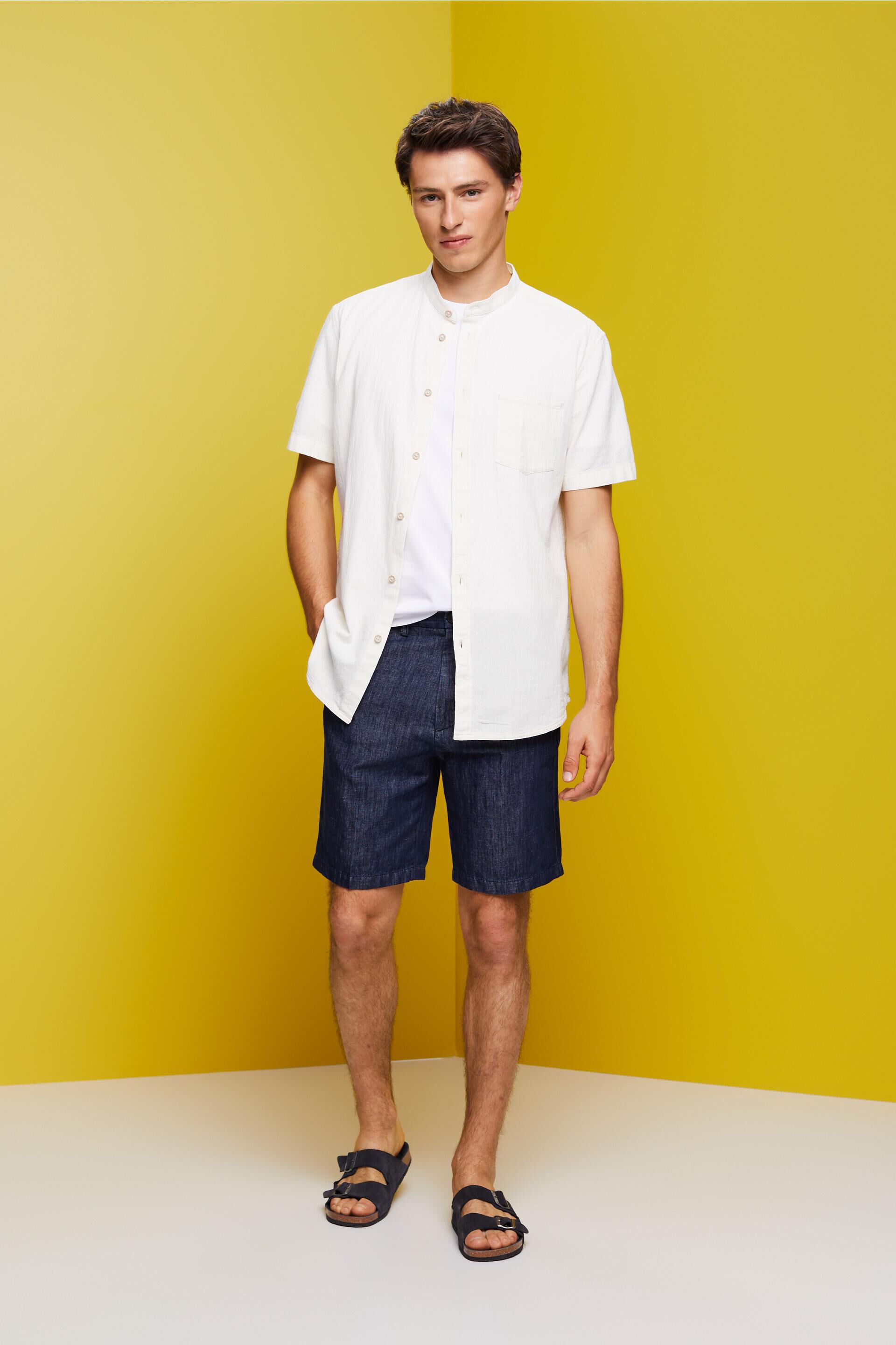 Chemise à manches courtes 100 % coton